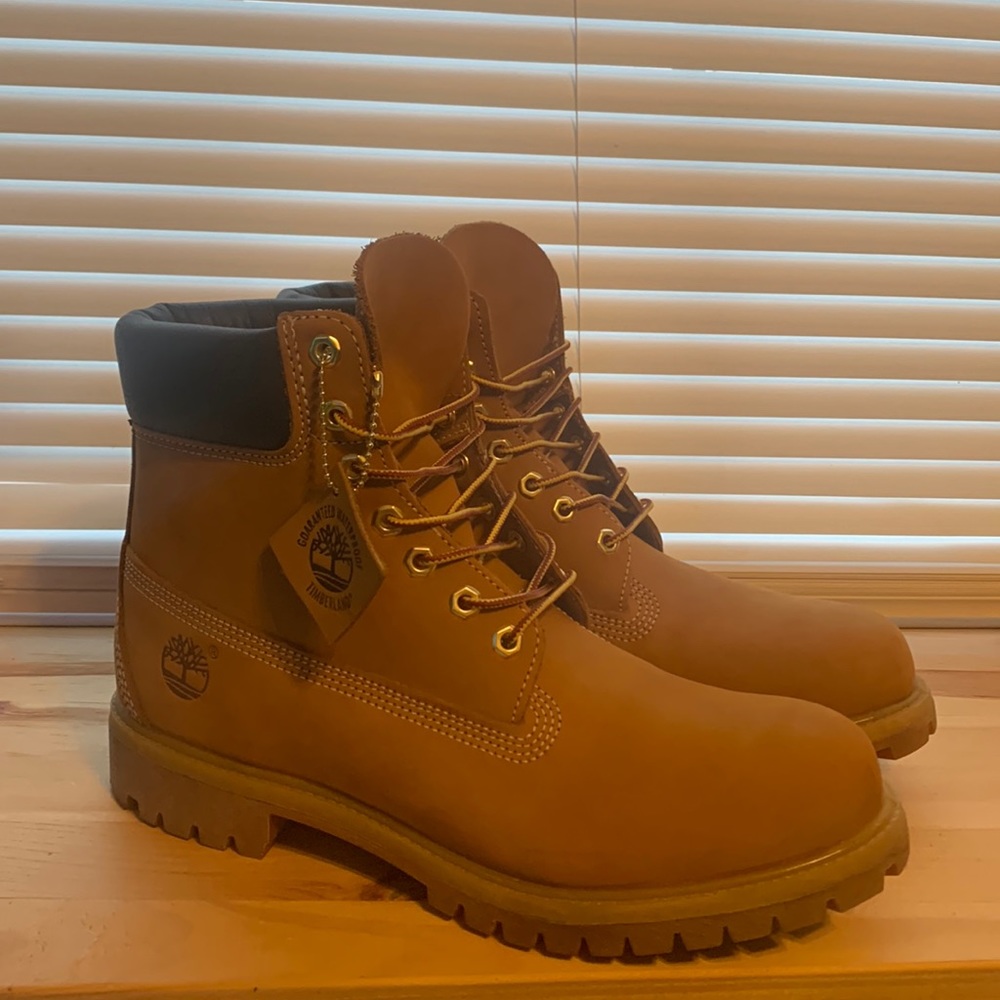 Timberland Men’s 6-Inch Premium Waterproof boots (Wheat)